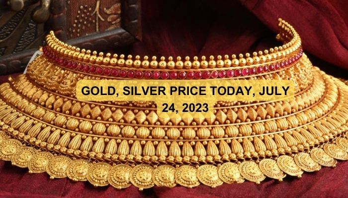 Gold and Silver Prices Go Down on MCX - July 24, 2023
