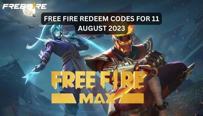 Garena Free Fire Redeem Codes 11 August 2023